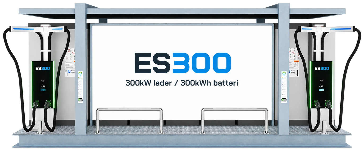 ES300 – mobil ladestasjon med batteri